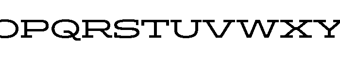 ADEROSTRIAL-Expanded Font UPPERCASE