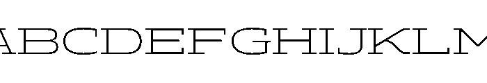 ADEROSTRIAL-ExtLtExp Font UPPERCASE