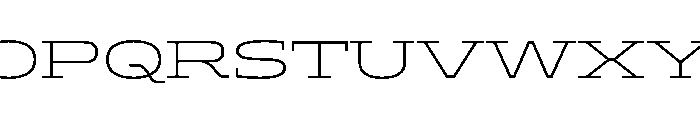 ADEROSTRIAL-ExtLtExp Font UPPERCASE