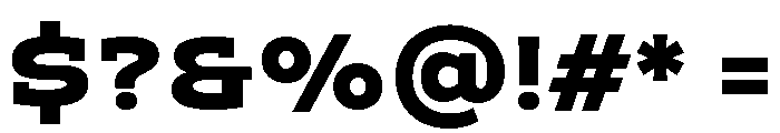 ADEROSTRIAL-ExtraBold Font OTHER CHARS