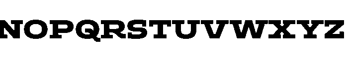 ADEROSTRIAL-ExtraBold Font UPPERCASE