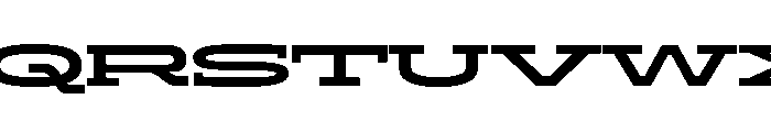ADEROSTRIAL-ExtraBoldStretch Font UPPERCASE