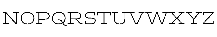 ADEROSTRIAL-ExtraLight Font UPPERCASE