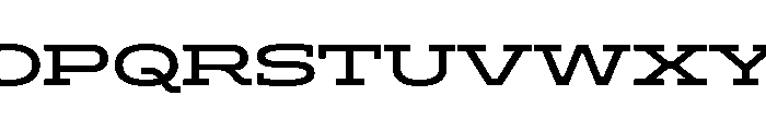 ADEROSTRIAL-MediumExpanded Font UPPERCASE