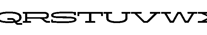 ADEROSTRIAL-MediumStretch Font UPPERCASE