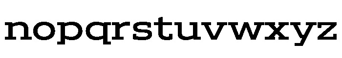 ADEROSTRIAL-Medium Font LOWERCASE