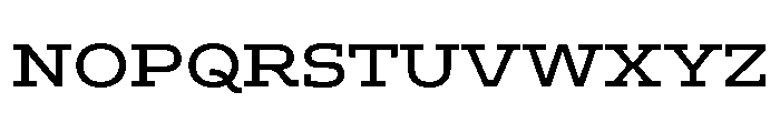 ADEROSTRIAL-Regular Font UPPERCASE