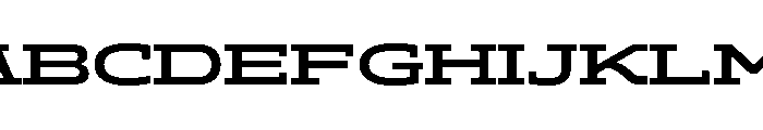 ADEROSTRIAL-SemiBoldExpanded Font UPPERCASE
