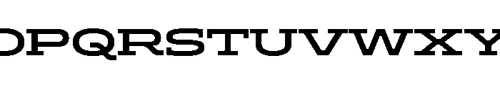 ADEROSTRIAL-SemiBoldExpanded Font UPPERCASE