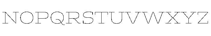 ADEROSTRIAL-Thin Font UPPERCASE