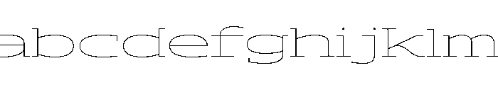 ADEROSTRIAL-ThinWide FONT
