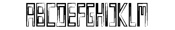 Adaaba Font UPPERCASE