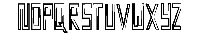 Adaaba Font UPPERCASE