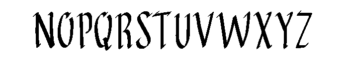 Adadaha Font UPPERCASE