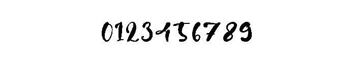 Adam Script Font OTHER CHARS