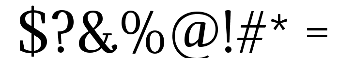 Adamina-Regular Font OTHER CHARS