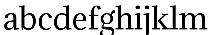 Adamina-Regular Font LOWERCASE