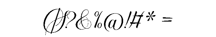 Adamiya Regular Font OTHER CHARS