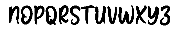 Adefisspersonal Font UPPERCASE