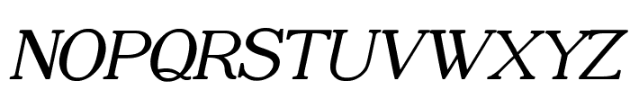 Adega Serif Bold Italic Font UPPERCASE