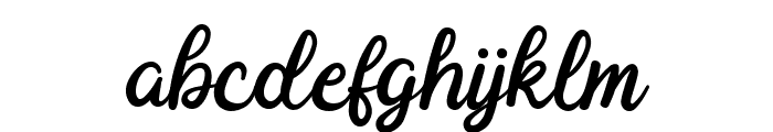 Adeghio Dafont Regular Font LOWERCASE