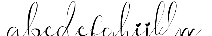 Adellia - Personal Use Font LOWERCASE