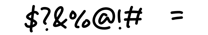 Adista Marsal Font OTHER CHARS