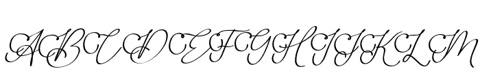 Adisty Font UPPERCASE