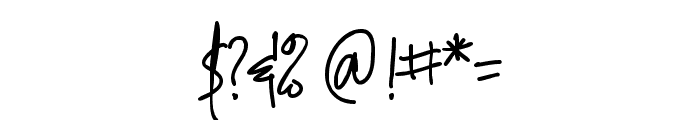 Admara Font OTHER CHARS