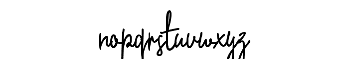 Admara Font LOWERCASE