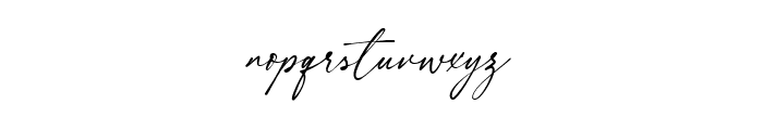Adorable Margherita Script Font LOWERCASE