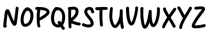 Adorable Mumble Font UPPERCASE