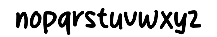 Adorable Mumble Font LOWERCASE