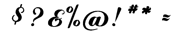 AdorableHandmade Font OTHER CHARS