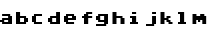 Adore64 Font LOWERCASE