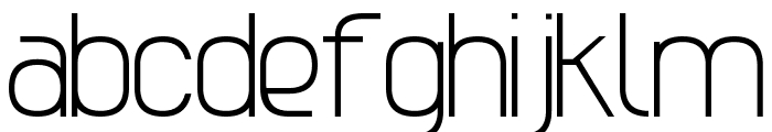 Advanced Sans Serif 7 Font LOWERCASE