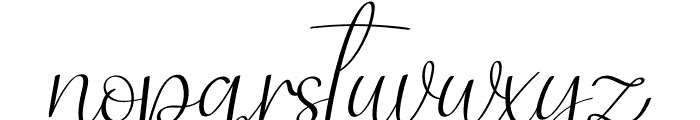Advantage Font LOWERCASE
