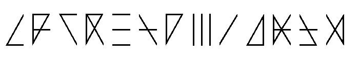 Adventure Alphabet Font UPPERCASE