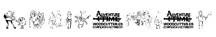 Adventure Time Font OTHER CHARS