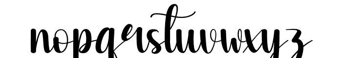 Advocate Font LOWERCASE