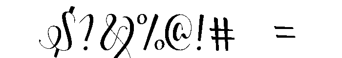 Adyana Font OTHER CHARS