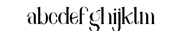 adhiyasa-demo Regular Font LOWERCASE
