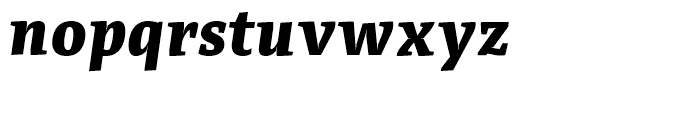 Adagio Serif Black Italic Font LOWERCASE