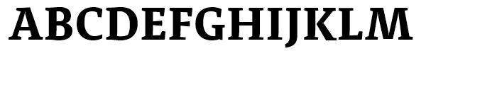 Adagio Serif Bold Font UPPERCASE