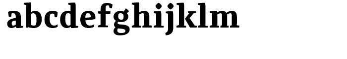 Adagio Serif Bold Font LOWERCASE