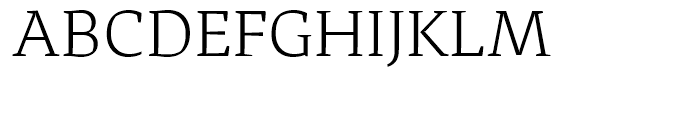 Adagio Serif Light Font UPPERCASE