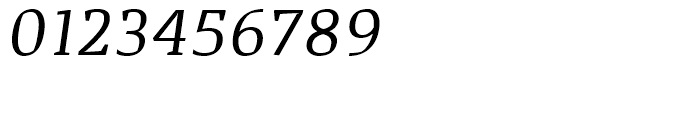 Adagio Serif Regular Italic Font OTHER CHARS