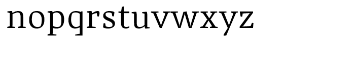 Adagio Serif Regular Font LOWERCASE