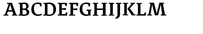 Adagio Serif SemiBold Font UPPERCASE
