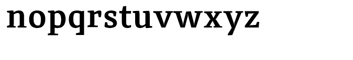 Adagio Serif SemiBold Font LOWERCASE